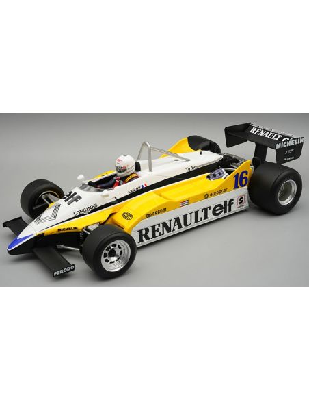 TECNOMODEL TMD18399B RENAULT RE30B N.16 WINN.ITALY GP 1982 R.ARNOUX C/VETRINA 1:18 Modellino