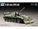 Trumpeter TP7284 CARRO T-55 W/BTU-5 KIT 1:72 Modellino