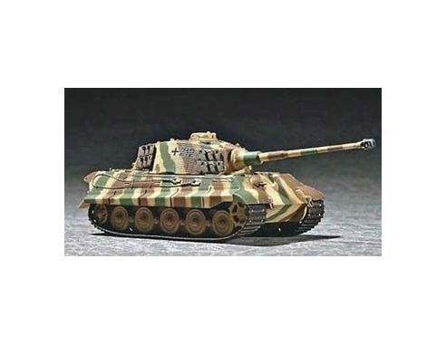 TRUMPETER 07291 KING TIGER HENSCHEL WITH ZIMMERIT Modellino