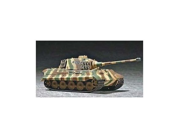 TRUMPETER 07291 KING TIGER HENSCHEL WITH ZIMMERIT Modellino