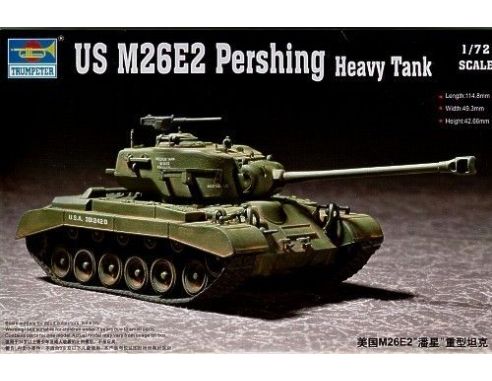 TRUMPETER 07299 M26E2 PERSHING Modellino