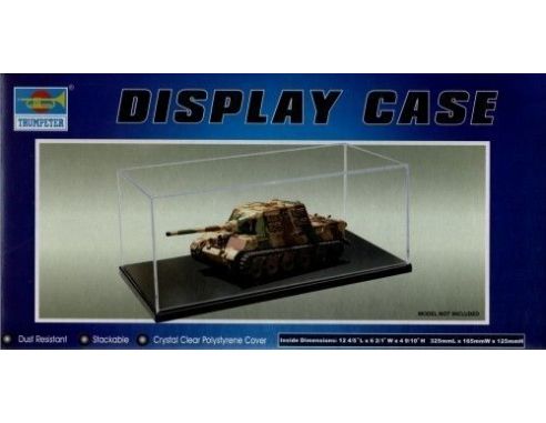 TRUMPETER 09814 VETRINA PER AUTO 1/18 & CARRI 1/35   325x165x125 mm Modellino