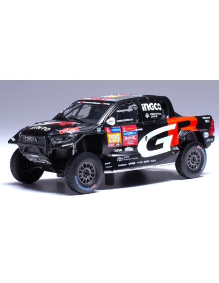 IXO MODEL RAM930 TOYOTA GR DKR HILUX EVO T1U N.209 RALLY DAKAR 2024 DE VILLIERS-MURPH1:43 Modellino