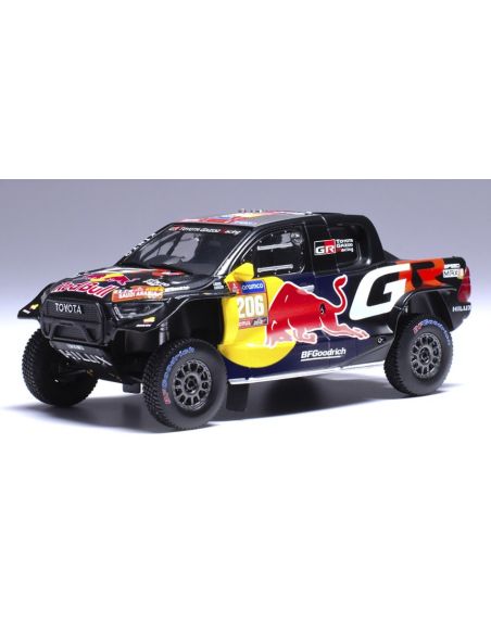 IXO MODEL RAM931SP-A TOYOTA GR DKR HILUX EVO T1U N.206 RALLY DAKAR 2024 MORAES-MONLEON 1:43 Modellino