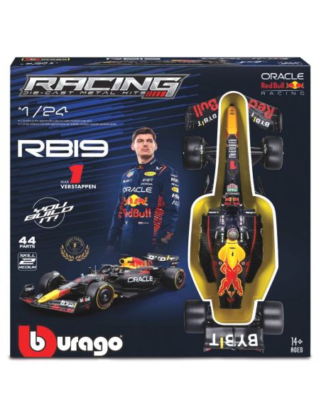 BBURAGO BU28501 RED BULL RB19 N.1 MAX VERSTAPPEN 2023 KIT 1:24 Modellino