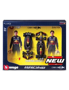 BBURAGO BU38099 RED BULL RB20 SET N.1 M.VERSTAPPEN + N.11...