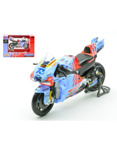 MAISTO MI36399A DUCATI DESMOSEDICI GRESINI N.73 2024 ALEX MARQUEZ 1:18 Modellino