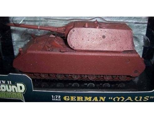 TRUMPETER 36203 MAUS TANK GERMAN ARMY BASED COLOR COATED Modellino