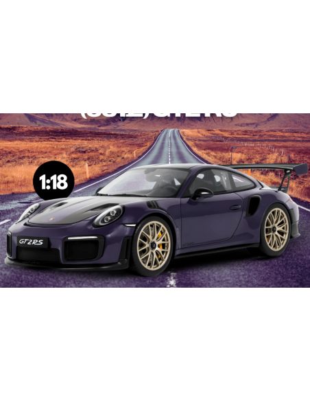GT SPIRIT GT926 PORSCHE 911 [991.2] GT2 RS 2021 ULTRAVIOLET 1:18 Modellino