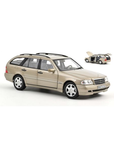 NOREV NV183388 MERCEDES C-CLASS T-MODEL 1997 SMOKE SILVER 1:18 Modellino