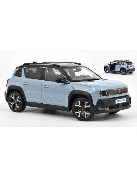 NOREV NV185521 RENAULT 4 E-TECH 100% ELECTRIC 2025 CLOUD BLUE 1:18 Modellino