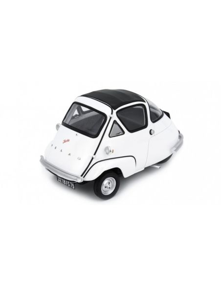 SCHUCO SH450048300 ISETTA VELAM 1955 WHITE RESIN 1:18 Modellino