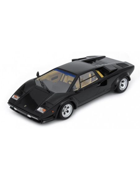 SCHUCO SH450066500 LAMBORGHINI COUNTACH 5000 S BLACK RESIN 1:18 Modellino