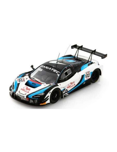 SPARK MODEL SB816 MC LAREN 720S GT3 N.100 3rd PRO-AM CLASS 24 H SPA 2024 BUNCOMBE-CAYGILL- Modellino