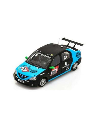 SPARK MODEL SG781 DACIA LOGAN N.118 24 H NURBURGRING KRIESE-DOOM-CHAROUDIN-LACHMAYER 1:43 Modellino