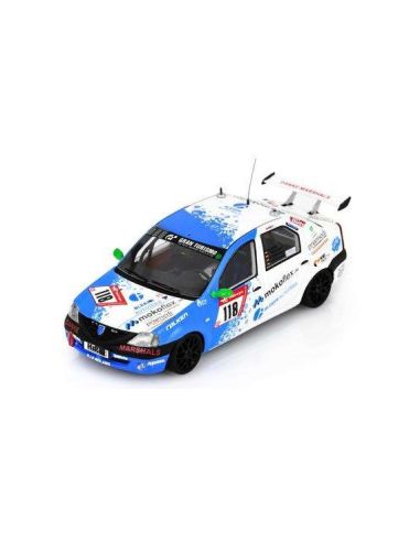 SPARK MODEL SG858 DACIA LOGAN N.118 24 H NURBURGRING 2022 BUSSMANN-KRIESE LACHMAYER 1:43 Modellino