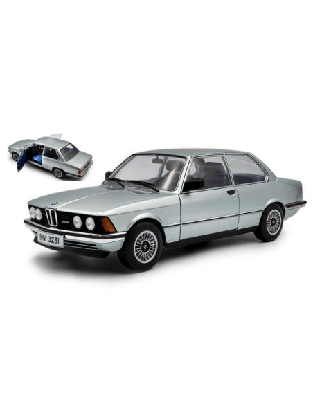 SOLIDO SL1812801 BMW 3-SERIES 323I (E21) 1980 MET.SILVER 1:18 Modellino