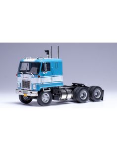 IXO MODEL GMC ASTRO 95 1970 BLUE/WHITE 1:43 Modellino