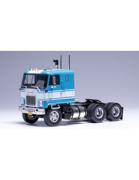 IXO MODEL GMC ASTRO 95 1970 BLUE/WHITE 1:43 Modellino