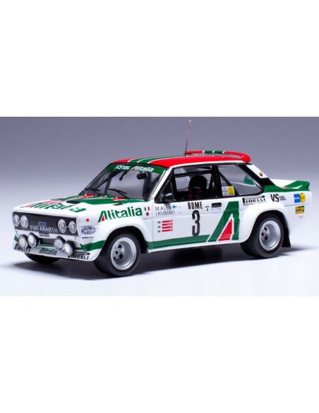 IXO MODEL RAC446A FIAT 131 ABARTH N.6 RALLY MONTE CARLO 1979 ALEN-KIVIMAKI 1:43 Modellino