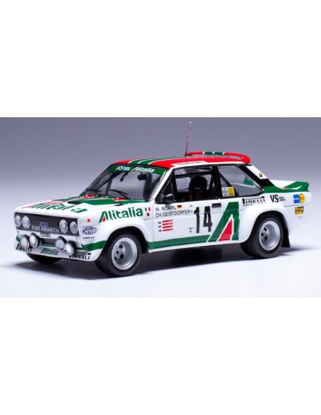 IXO MODEL RAC446B FIAT 131 ABARTH N.3 RALLY MONTE CARLO 1979 ROHRL-GEISTDORFER 1:43 Modellino