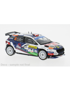 IXO MODEL RAM951 SKODA FABIA N.10 RALLY2 BARUM 2024...