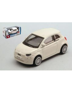 BBURAGO BU30456W FIAT 500e 2021 WHITE 1:43 Modellino