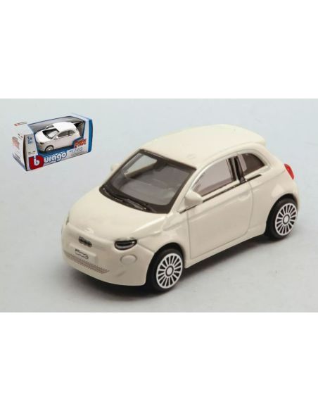 BBURAGO BU30456W FIAT 500e 2021 WHITE 1:43 Modellino