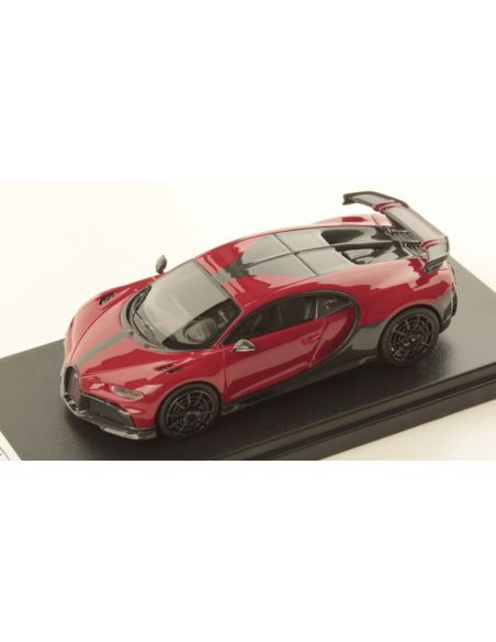 LOOKSMART LS520C BUGATTI CHIRON PUR SPORT ITALIAN RED 1:43 Modellino