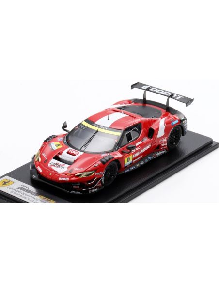 LOOKSMART LSRC184 FERRARI 296 GT3 N.6 GT300 SUPER GT 2024 KATAYAMA-MUNTAN 1:43 Modellino