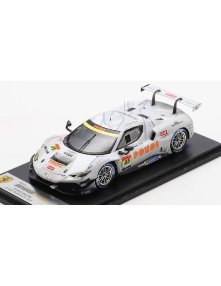 LOOKSMART LSRC185 FERRARI 296 GT3 N.45 GT300 SUPER GT 2024 COZZOLINO-WADOUX 1:43 Modellino