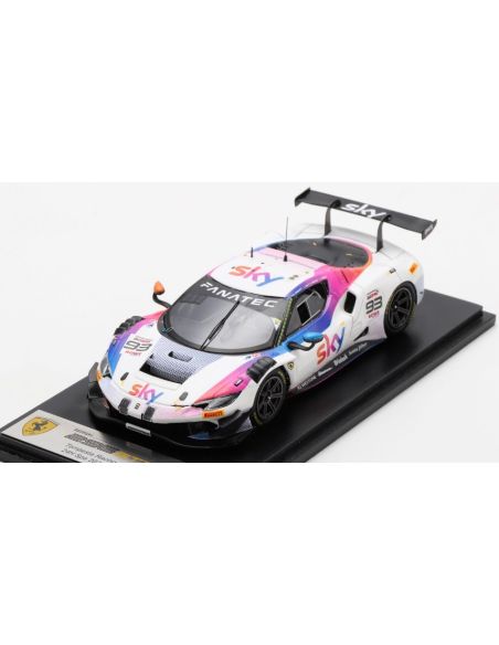 LOOKSMART LSRC190 FERRARI 296 GT3 N.93 24H SPA CHEEVER-HUI-WADOUX-FROGGATT 1:43 Modellino