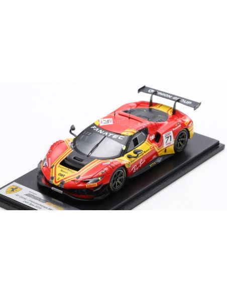 LOOKSMART LSRC193 FERRARI 296 GT3 N.71 24H SPA VIDALES-ABRIL-NEUBAUER 1:43 Modellino