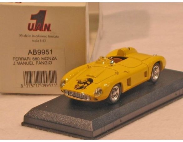U.A.N. AB9951 F. 860 MONZA FANGIO 1/43 Modellino