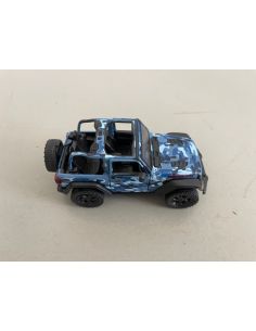 KINSMART KT89075 JEEP WRANGLER OPEN CAMOUFLAGE cm 12 1:34...