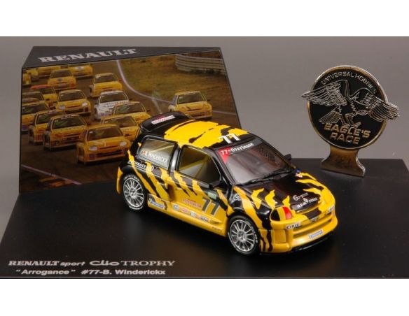 Universal Hobbies UH1806 RENAULT CLIO V 6 N.77 1:43 Modellino