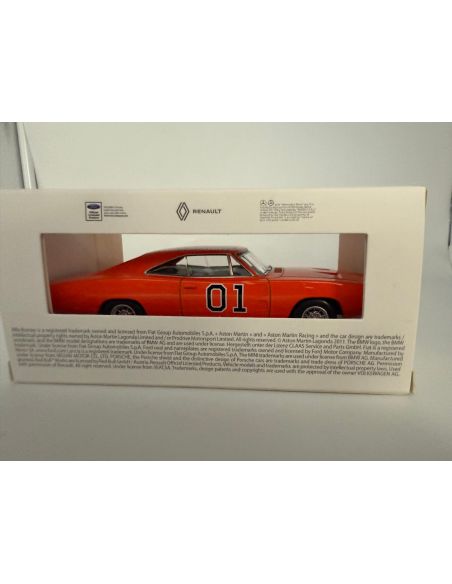 NOREV NV950003 DODGE CHARGER 1968 GENERAL LEE-THE DUKES OF HAZZARD JET CAR 1:43 Modellino