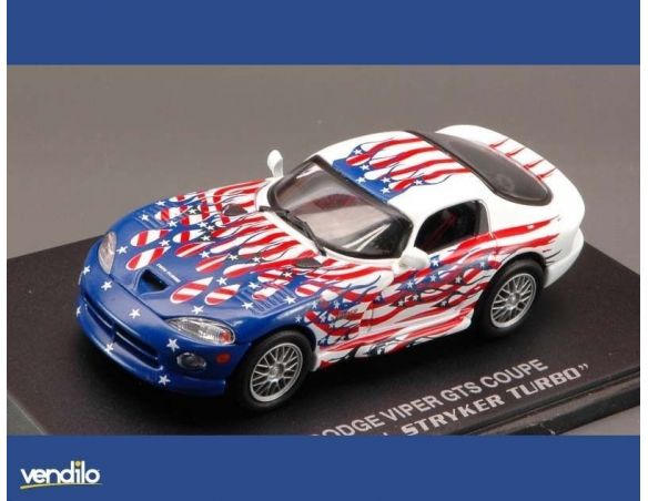 Universal Hobbies UH3674 DODGE VIPER GTS COUPE' TWIN STRYKER TURBO 1:43 Modellino