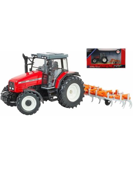 BRITAINS LC43335 MASSEY FERGUSON HERITAGE TRACTOR PLAYSET 1:32 Modellino