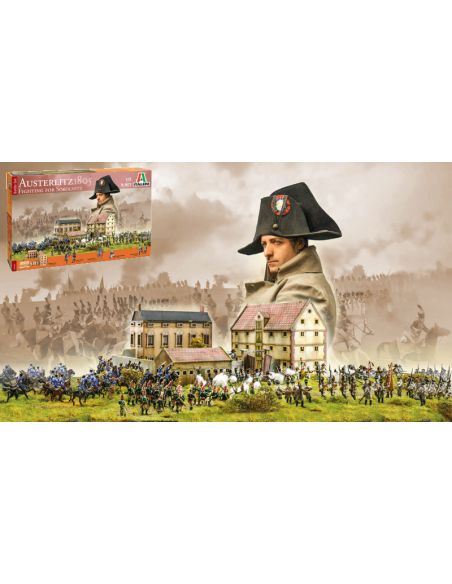 ITALERI IT6071 AUSTERLITZ 1805 FIGHTING FOR SOKOLNITZ KIT 1:72 Modellino
