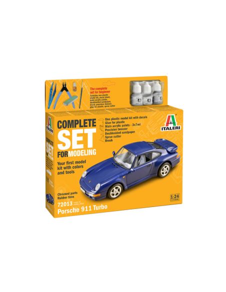 ITALERI IT72013 PORSCHE 911 TURBO KIT 1:24 Modellino