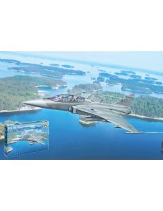 ITALERI IT91216 JAS-39 TWIN SEATER KIT 1:72 Modellino