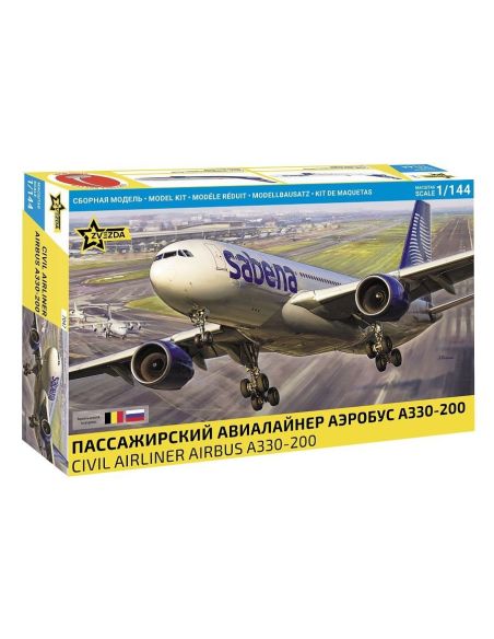 ZVEZDA Z7047 AIRBUS A330-200 KIT 1:144 Modellino