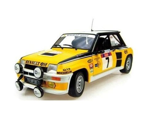 Universal Hobby 4535 RENAULT 5 TURBO n.7 TDC 1982 1/18 Modellino