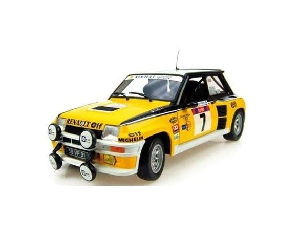Universal Hobby 4535 RENAULT 5 TURBO n.7 TDC 1982 1/18 Modellino