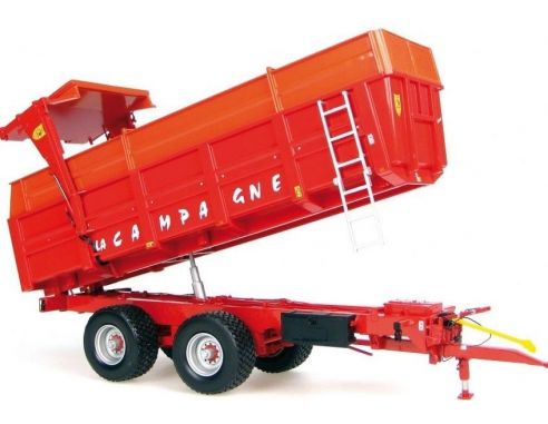 Universal Hobby 68110 LA CAMPAGNE TIPPING TRAILER 1/32 Modellino