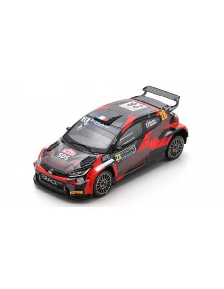 SPARK MODEL S6863 TOYOTA YARIS N.28 RALLY MONTE CARLO 2024 BOUFFIER-VAUCLARE 1:43 Modellino