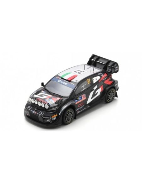 SPARK MODEL S6866 TOYOTA GR YARIS N.37 RALLY SWEDEN 2024 L.BERTELLI-S.SCATTOLIN 1:43 Modellino
