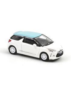 NOREV NV155254 CITROËN DS3 2010 BANQUISE WHITE AND BLUE...