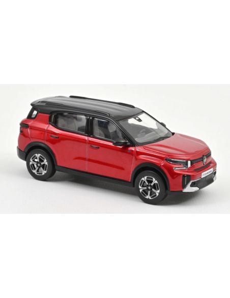 NOREV NV155341 CITROEN C3 AIRCROSS 2025 ELIXIR RED AND BLACK ROOF 1:43 Modellino